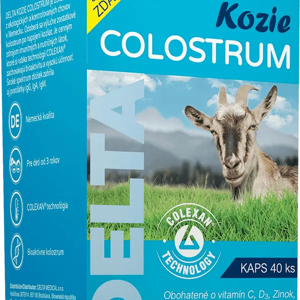 DELTA COLOSTRUM® Kozí 40 kapslí
