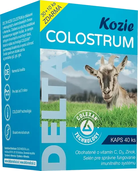 DELTA COLOSTRUM® Kozí 40 kapslí