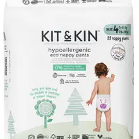 KIT & KIN Eko plenky, velikost 4 pull ups 22 ks