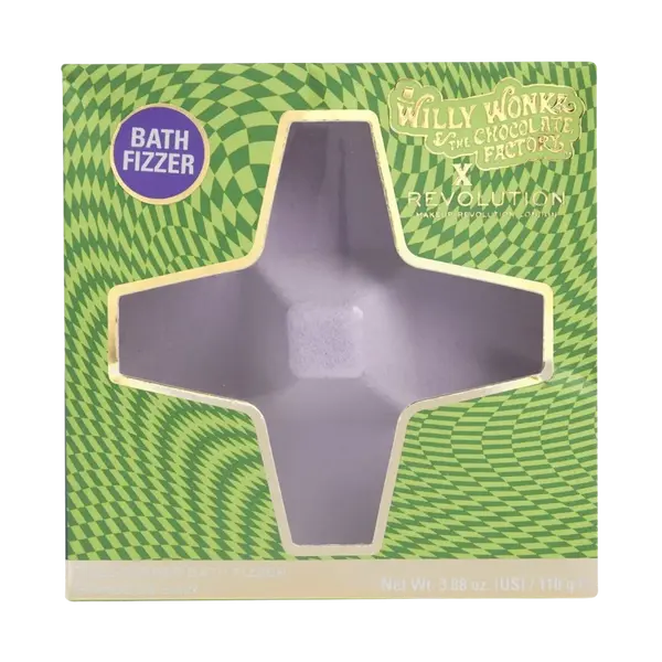 REVOLUTION x Willy Wonka Everlasting Gobstopper Bath Fizzer, koupelová bomba 110 g