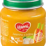 HAMI masozeleninový příkrm Zelenina s krůtou první lžička 125 g