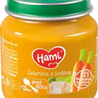 HAMI masozeleninový příkrm Zelenina s krůtou první lžička 125 g