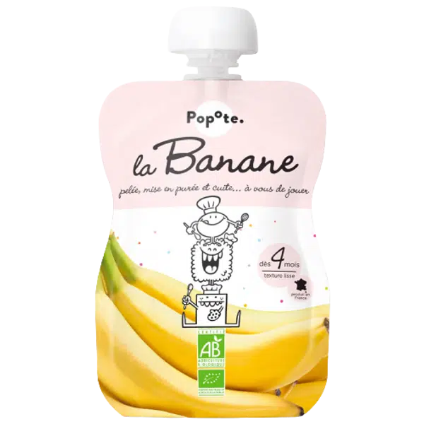 POPOTE kapsička bio banán 120 g