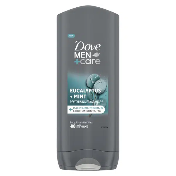 DOVE MEN+CARE Eucalyptus Mint sprchový gel 400 ml