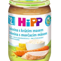 HIPP Dětské menu Zelenina s krůtím masem 220 g