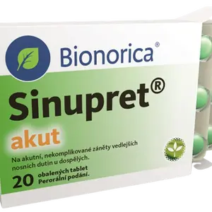 SINUPRET akut 160 mg 20 tablet