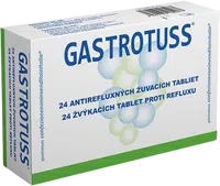 GASTROTUSS žvýkací tablety proti refluxu 24 tablet