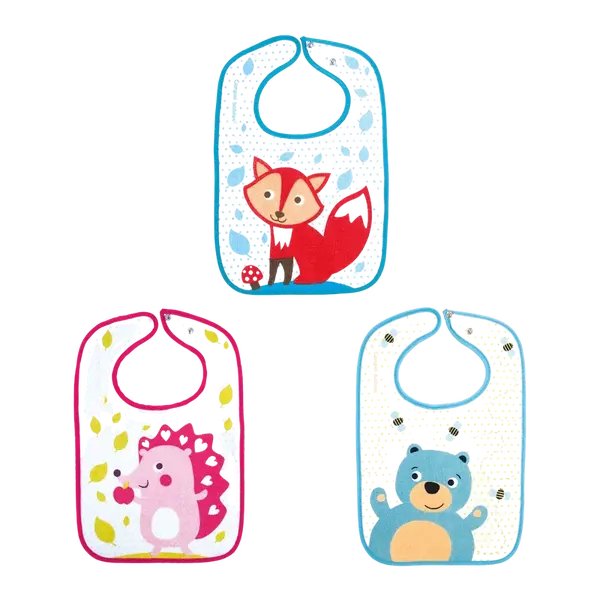 CANPOL BABIES Bryndák froté cute animals