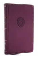 NKJV, Thinline Bible Youth Edition, Leathersoft, Purple, Red Letter, Comfort Print - Thomas Nelson