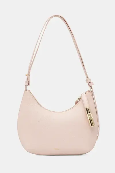 Kožená kabelka Furla Goccia S