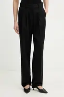 Kalhoty s příměsí vlny MICHAEL Michael Kors