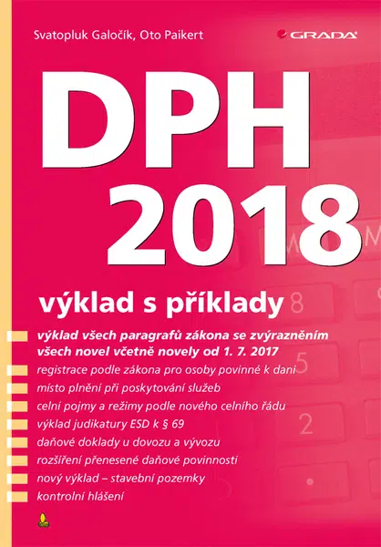 E-kniha: DPH 2018 od Galočík Svatopluk
