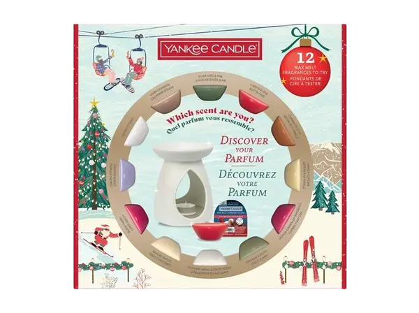 YANKEE CANDLE sada 12 vosků a aromalampy 2025