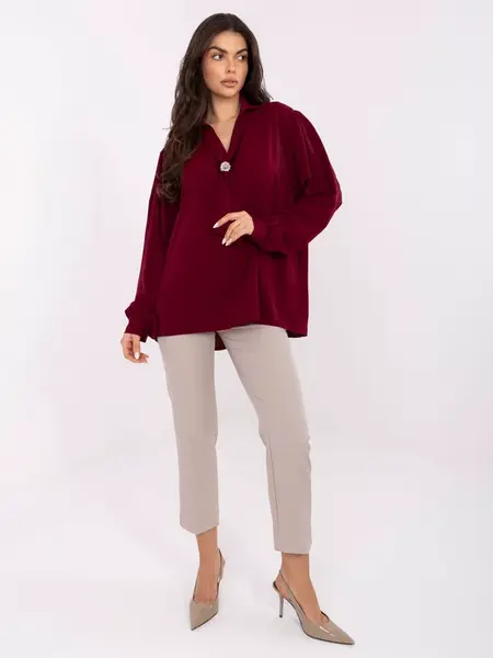 Blouse-IT-BZ-28913.17-burgundy