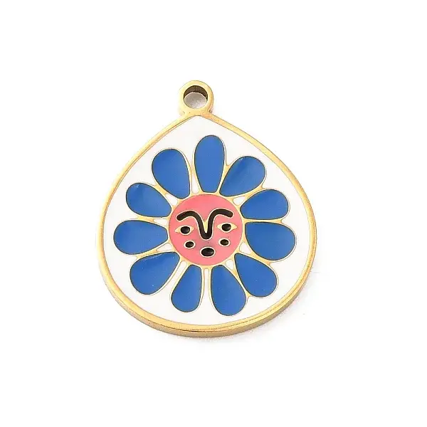 304 Stainless Steel Enamel Pendants