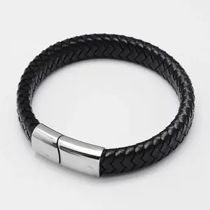 Braided Leather Cord Bracelets