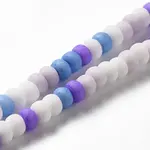 Handmade Frosted Porcelain Beads