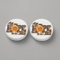 Food Grade Eco-Friendly Silicone Focal Beads