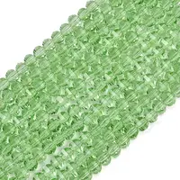 Transparent Glass Beads Strands