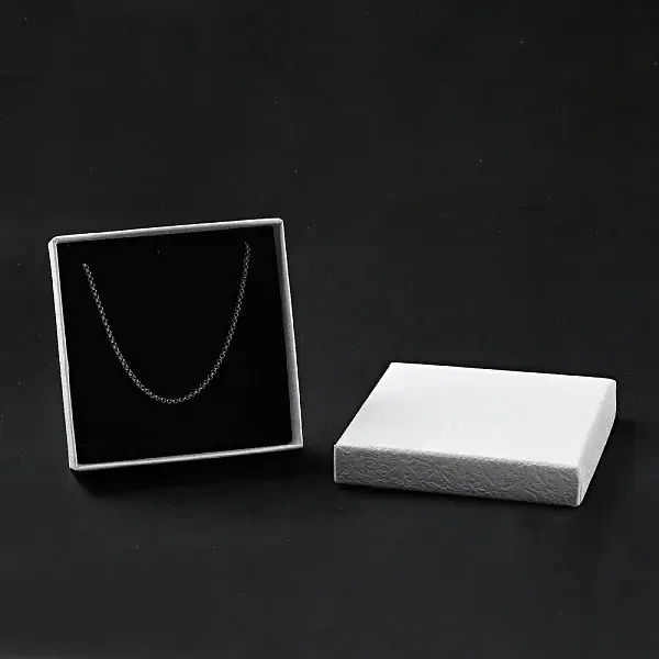 Texture Paper Jewelry Gift Boxes