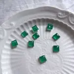 Natural Green Onyx Agate(Dyed & Heated) Cabochons