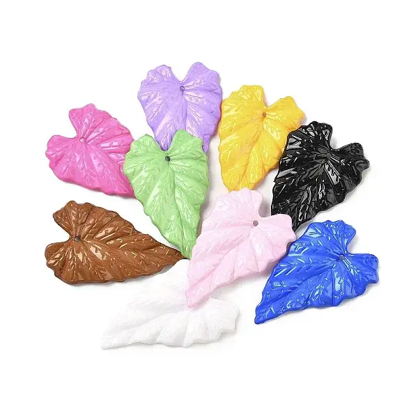 Baking Painted Acrylic Pendants