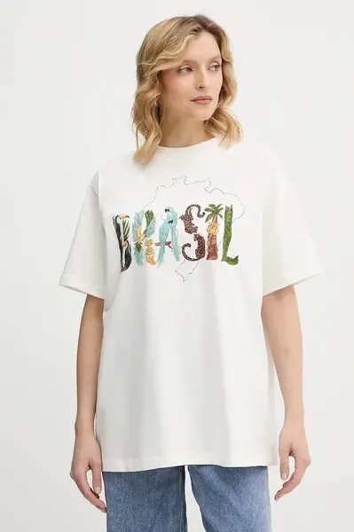 Bavlněné tričko Farm Rio