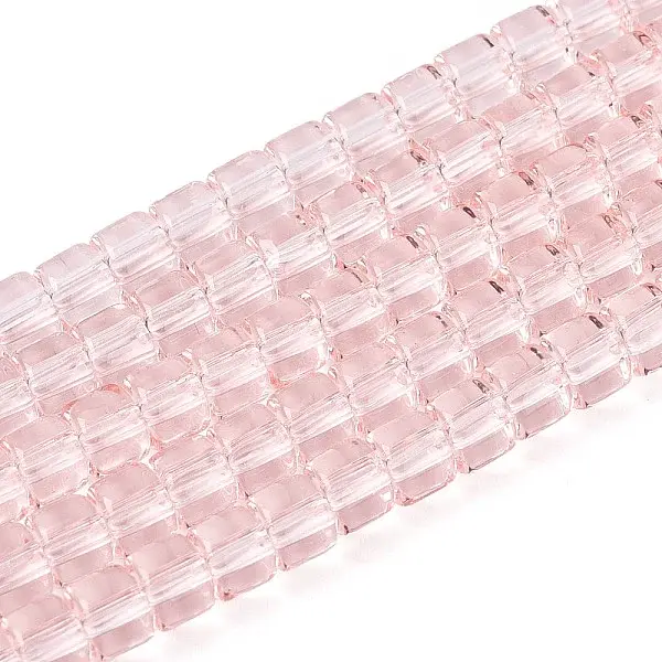 Transparent Glass Beads Strands