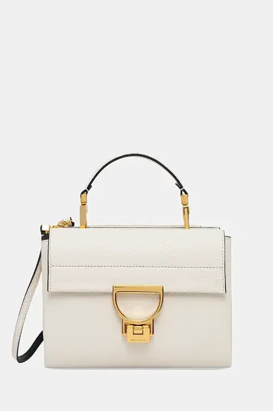 Kožená kabelka Coccinelle černá barva, E1 MD5 55 B7 01