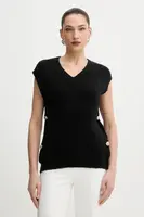 Vesta s příměsí vlny Morgan MPLUIE šedá barva, MPLUIE