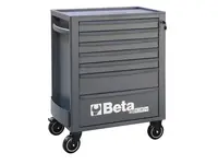 Dílenský vozík, 7 zásuvek, antracitově šedý - Beta Tools