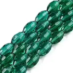Transparent Glass Beads Strands