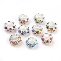 Alloy European Beads