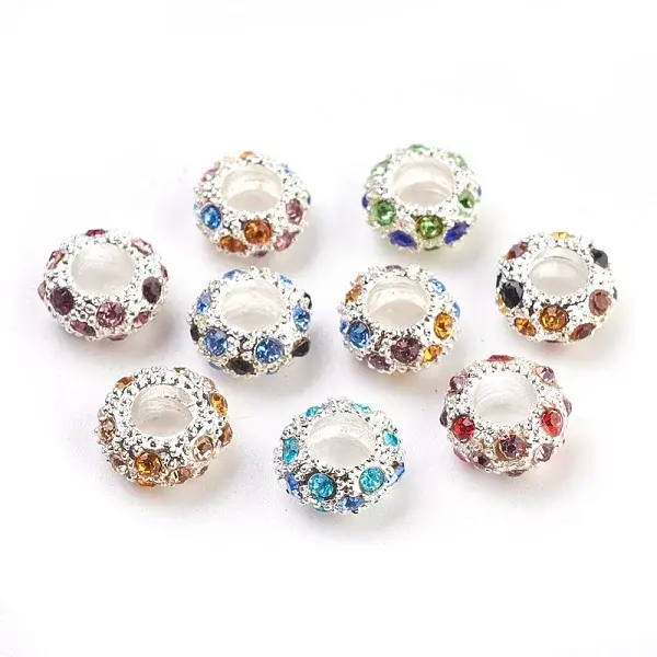 Alloy European Beads