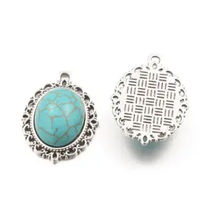 Synthetic Turquoise Pendants