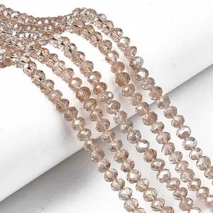 Electroplate Glass Beads Strands