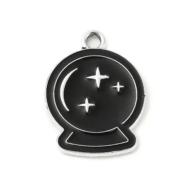 Rack Plating Alloy Enamel Pendants