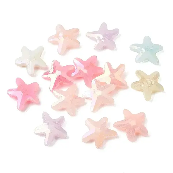 UV Plating Opaque Acrylic Beads