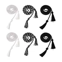 6Pcs 3 Style Polyester Tassel Big Pendant Decorations