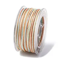 Segment Dyed Waxed Polyester Cord