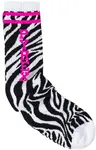 Veselé ponožky Pyrex s motivem zebry
