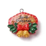 Christmas Opaque Resin Pendants