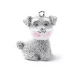 Animal Flocking Opaque Resin Pendants