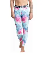 Meatfly dámské termo kalhoty Taro Pink Flowers | Růžová | Velikost M