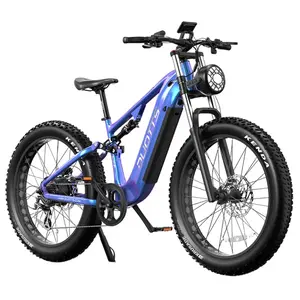 DUOTTS E26 Electric Bike 750W 20AH Blue Purple