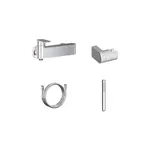 Sprchová batéria Ravak Chrome II so sprchovacím setom 150 mm chróm X07S121