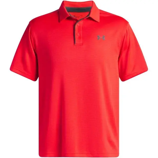 Under Armour TECH POLO Pánske tričko, červená, veľkosť
