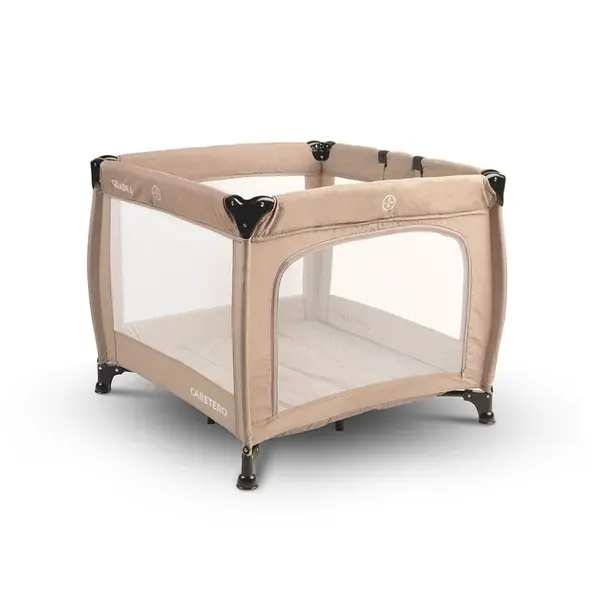 Detská skladacia ohrádka Quadra - béžová