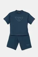 Detská bavlnená súprava Emporio Armani