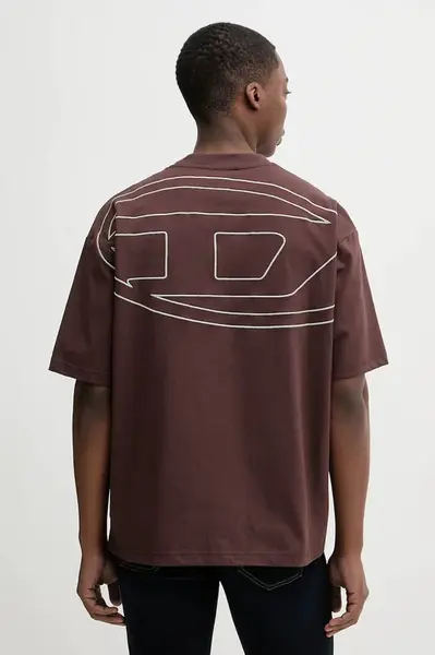 Bavlnené tričko Diesel T-BOGGY-MEGOVAL-D